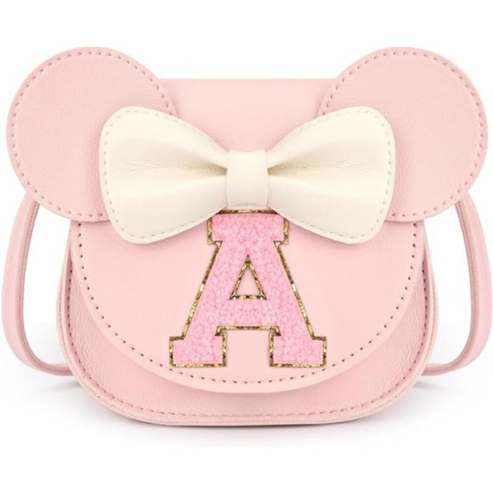 Pink mini mouse ears purse for toddler girls cute kids handbag birthday gift
